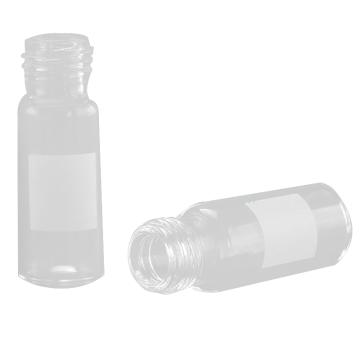 泰坦 2mL透明样品瓶，8-425螺口 带书写处无刻度 11.6×32mm 进口特优硼硅玻璃，1盒（100个/盒），FXJYP-0001 售卖规格：1盒