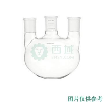 西斯贝瑞 三口烧瓶（直口），250ml/24*3（容量/接口尺寸），直口，高硼硅玻璃，SLCG0083 售卖规格：8只/盒
