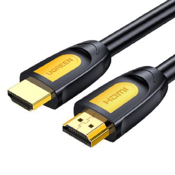 绿联/UGREEN 工程级HDMI线，60359 4K数字高清线3D视频线 黄黑头圆线 30米 售卖规格：1条