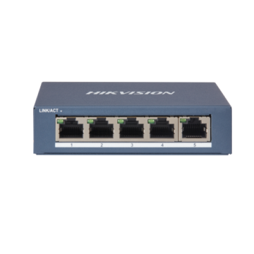 海康威视 桌面式千兆交换机，DS-3E0505-E 售卖规格：1台