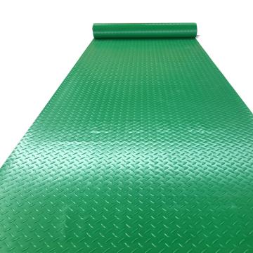 安赛瑞 地垫，宽1.8m长15m厚1.5mm绿色,23977 牛津防滑，加厚耐磨PVC橡胶仓库走廊塑料 售卖规格：1卷