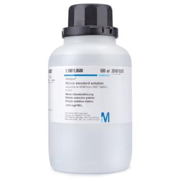 默克/MERCK 硫酸盐标液，1.19898.0500 KH₂PO₄ in H₂O，1000mg/l，500ml/瓶 售卖规格：1瓶