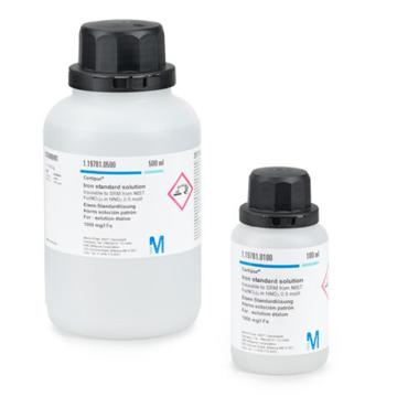 默克/MERCK 镁标液，1.19788.0500 Mg(NO₃)₂ in HNO₃溶液，1000mg/l，500ml/瓶 售卖规格：1瓶