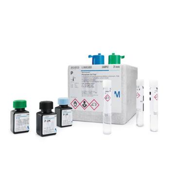 默克/MERCK 铁测试试剂，1.14549.0001 0.05-4.00 mg/L (Fe)，25 tests装 售卖规格：1瓶