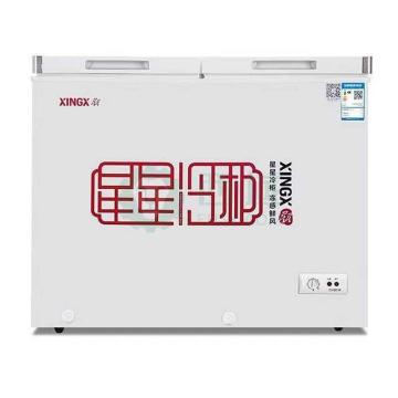 星星 商用卧式顶开门冷藏冷冻双温冷柜，BCD-366GA 售卖规格：1台