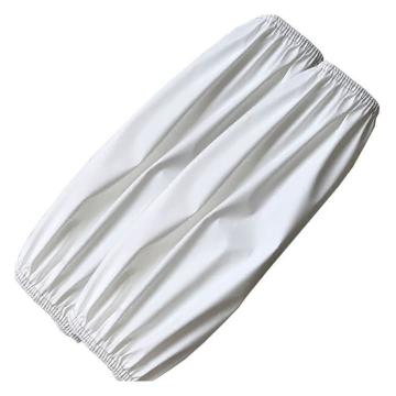 谋福 透明防水套袖，120白色 PVC牛筋胶材质，防水耐油耐弱酸碱 ，2只 售卖规格：1个