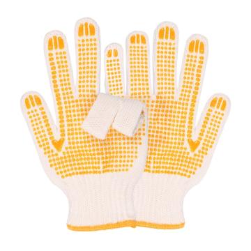星工 点塑手套，6付 点珠点胶防滑耐磨劳保手套 售卖规格：1包