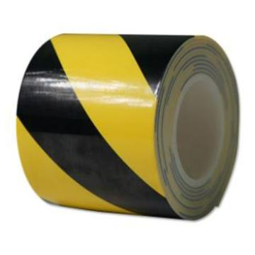 安赛瑞 防撞缓冲警示胶带，泡棉材质，自带背胶，厚3mm，120mm×3m，黄/黑，12067 售卖规格：1卷