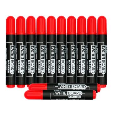 晨光 可擦白板笔，MG2160 红色 红色 12支装 售卖规格：1盒