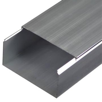 海斯迪克 铝合金方形线槽，HKW-109 50mm 高50mm 长1m 壁厚0.6mm 售卖规格：1个