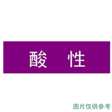 贝迪/BRADY 片状管道标识，片状管道标识 紫底白字，60*200MM 售卖规格：1片