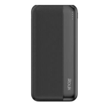 柔刻/ROUK 充电宝，A10 黑 10000毫安充电宝 适用：Apple/Micro/Type-C接口的手机/平板 售卖规格：1台