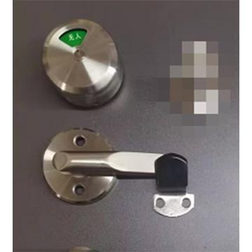画宇 不锈钢卫生间指示锁，有无人指示锁，不锈钢304 售卖规格：1套