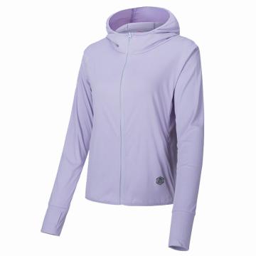 KEEP NICE 冰感速干防晒衣，040 浅紫（女）-L 防晒指数UPF50+，KN2506 040 紫色（女） 售卖规格：1件