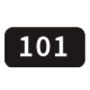 飞马乐 门牌号，内容可定制，亚克力，门牌号100*50mm 售卖规格：1个