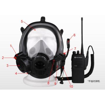 威尔 卡式接口呼吸器通讯面罩，FA-AMPLIFIER 售卖规格：1个