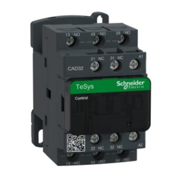 施耐德电气 TeSys D系列控制继电器，CAD32B7 24V，50/60Hz，3NO+2NC 售卖规格：1个
