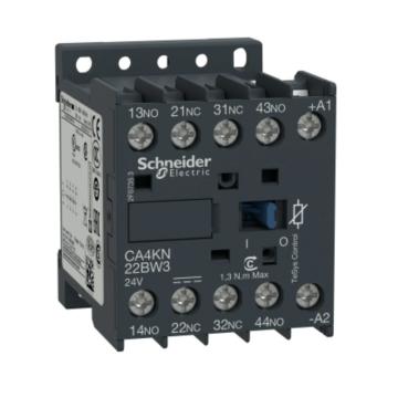 施耐德电气 TeSys K系列控制继电器，CA4KN22BW3 24VDC 售卖规格：1个