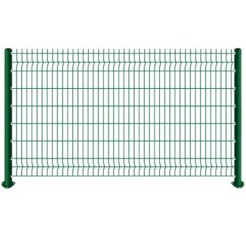 锦安行 桃形柱护栏网，一网一柱，高1500x宽3000mm，网孔5x20cm，丝径5mm，立柱100x70mm，JCH-TXHL-1530 售卖规格：1套