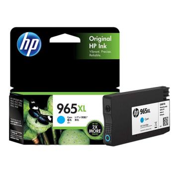 惠普/HP 墨盒，3JA81AA 965XL大容量 青色 (适用于HP OfficeJet Pro 9010/9019/9020) 售卖规格：1个