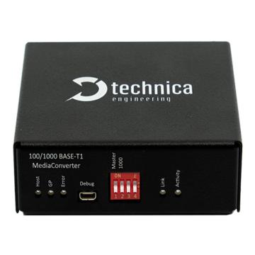 TECHNICA 转换器，TE-1403/100/1000BASE-T1 Media Converter H-MTD 售卖规格：1个
