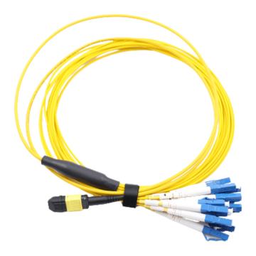 荟创 单模低损/公头MPO，LC光纤-12芯MPO 端面类型为APC/LC端面类型为PC/G.657A1 1.5M 售卖规格：1个