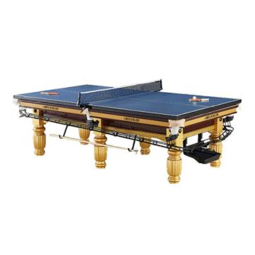 健伦 台球桌黄金级顶配九尺家用高端美式黑八，JLAB132 售卖规格：1张