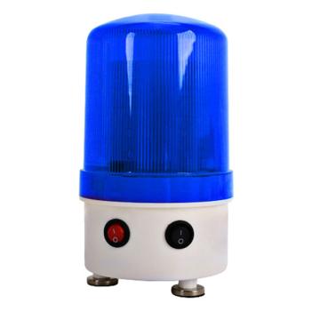 锦安行 充电式警示灯，磁吸式，蓝色，有无声可切换，JCH-BZCD-01-B-12V 售卖规格：1个