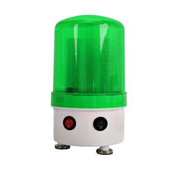 锦安行 充电式警示灯，磁吸式，绿色，有无声可切换，JCH-BZCD-01-L-12V 售卖规格：1个