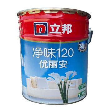 立邦 120净味优丽安，白色，18L/桶 售卖规格：18升/桶