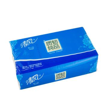 清风/Breeze 擦手纸，B915A 质韧纯品1层200张/包，20包/箱 售卖规格：1箱