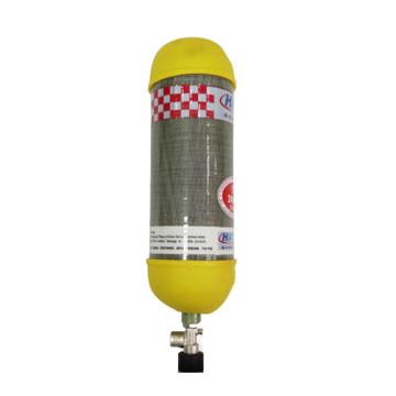 海安特 6.8L空气呼吸器气瓶，HAT 6.8L 全缠绕碳纤维复合材质，不带表 售卖规格：1个
