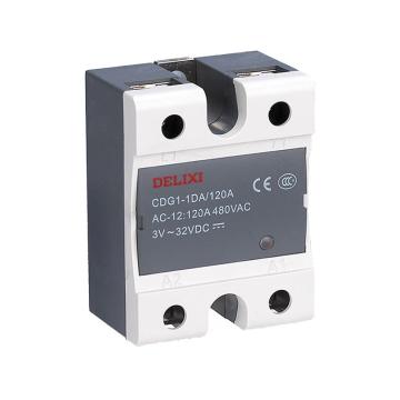 德力西/DELIXI CDG1系列单相固态继电器，CDG11DA120A CDG1-1DA 120A 售卖规格：1个
