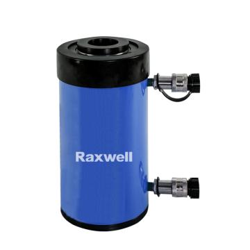 Raxwell 液压双动，中空型油缸，RTHH0073 ，95T（931kn），行程153mm，本体高342mm 售卖规格：1台