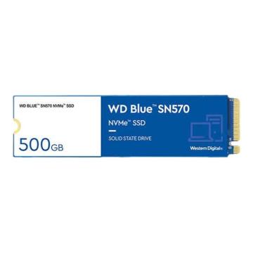 西部数据/WD 固态硬盘，WDS500G3B0C 500GB SSD固态硬盘 M.2接口（NVMe协议）WD Blue SN570 四通道PCIe 售卖规格：1块