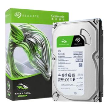 希捷/Seagate 台式机硬盘，ST2000DM005 2TB 5400转 256MB SATA 机械硬盘 酷鱼BarraCuda系列 售卖规格：1块