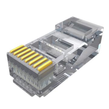 海康威视 超五类非屏蔽水晶头，DS-1M5EUA,100个/盒 售卖规格：1箱
