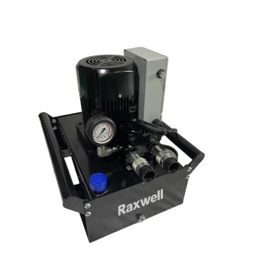 Raxwell 高压电动泵，RTHP0011 ，单双作用，压力700bar/储油量8000ML，无刷电机，高精度压力表 售卖规格：1台