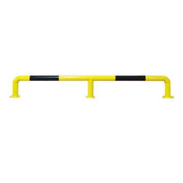 月桐 M型挡车器护栏，2000×300mm，壁厚1.5mm，管径76mm，黄黑色，送安装螺丝，YT-M15 售卖规格：1根