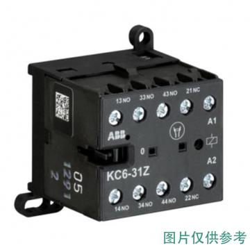 ABB KC系列接触器式中间继电器，KC6-31Z*24V DC 售卖规格：1个