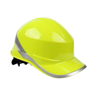 代尔塔/DELTAPLUS 绝缘安全帽，102018-JA DIAMOND V，ABS材质，黄色 售卖规格：1顶