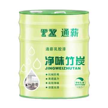 通薪/TX 内墙丙烯酸净味防潮防霉乳胶漆，内墙乳胶漆，白色，18L/桶 售卖规格：18升/桶