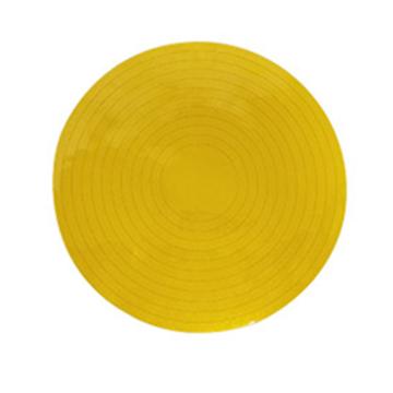 安赛瑞 反光防水压力表贴，三色标识贴仪表盘指示贴，10cm整圆贴，黄色，310601 售卖规格：1张
