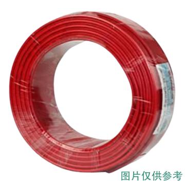 都山村 铜芯聚氯乙烯绝缘软线，BVR-300/500V 0.75 红色 500米起订 售卖规格：1米