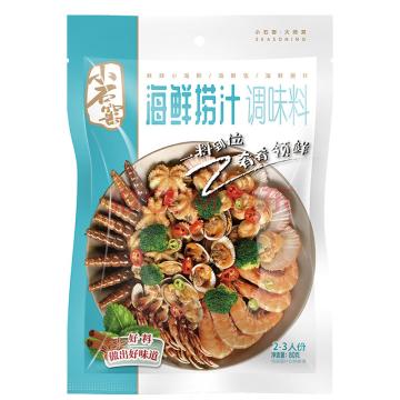 小石窖 海鲜捞汁调味料，家用厨房调料调味汁80g*3袋