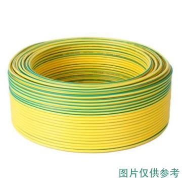 都山村 铜芯聚氯乙烯绝缘软线，BVR-450/750V 4 黄绿双色 500米起订 售卖规格：1米