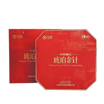 中茶 红茶，滇红琥珀金针大叶种工夫红茶50g*4