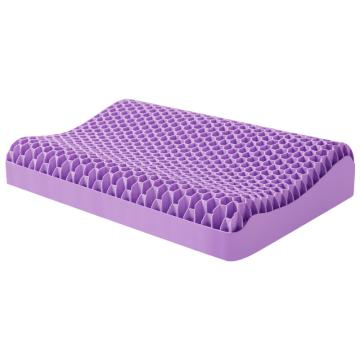 佳奥 乳胶枕，可水洗无压TPE人体工学枕紫210102J1200MW2