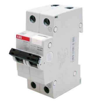 ABB 微型剩余电流保护断路器，GSH201 A-C20/0.03 GSH201 1P+N 20A C型 30mA A，10253826 售卖规格：1个