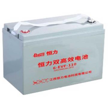 恒力 电动车电瓶车升降机电池铅酸电池，6-EVF-110 EVF系列12v110ah（不含安装） 售卖规格：1块